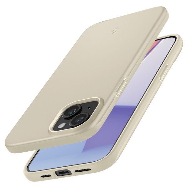 - iPhone 15 - Skal - Thin Fit - Mute Beige