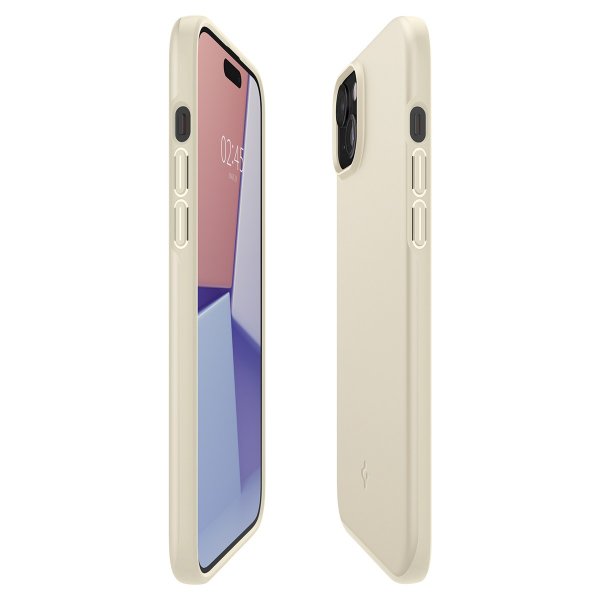 - iPhone 15 - Skal - Thin Fit - Mute Beige