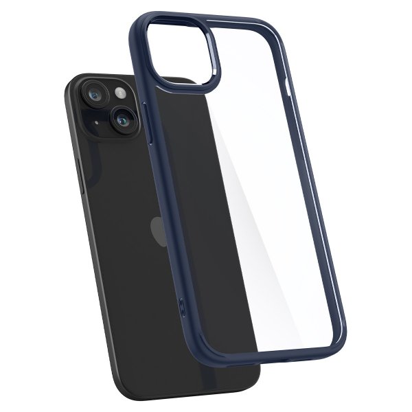 - iPhone 15 - Skal - Ultra Hybrid - Navy Blue