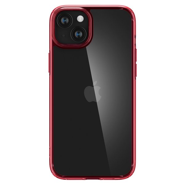- iPhone 15 - Skal - Ultra Hybrid - Red Crystal