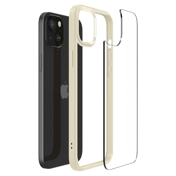- iPhone 15 - Skal - Ultra Hybrid - Mute Beige