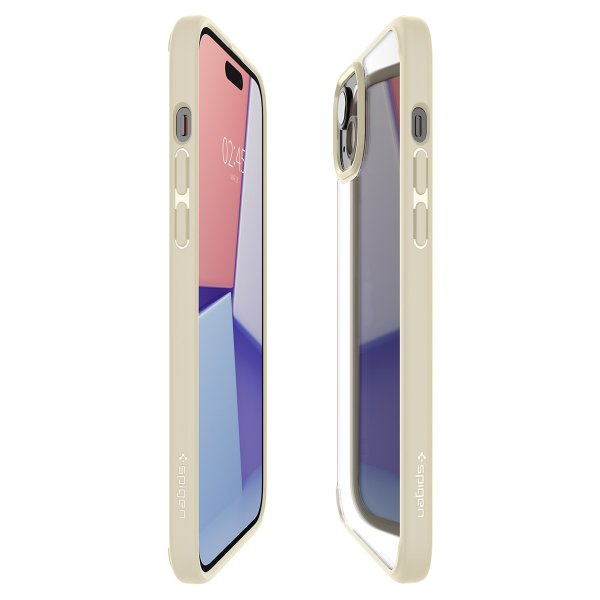 - iPhone 15 - Skal - Ultra Hybrid - Mute Beige