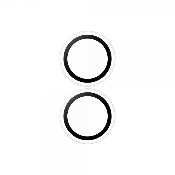 - iPhone 16/iPhone 16 Plus/iPhone 17 - Kameraskydd - Hoops - Transparent