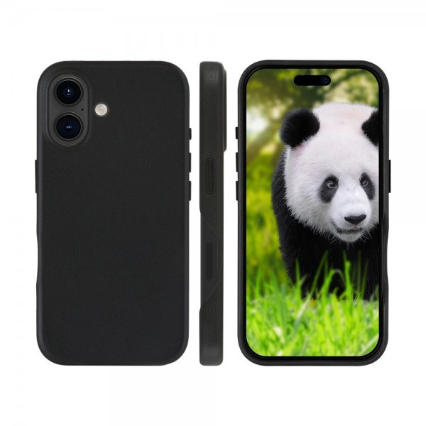 - iPhone 16 - Fodral - Lynge MagSafe - Svart