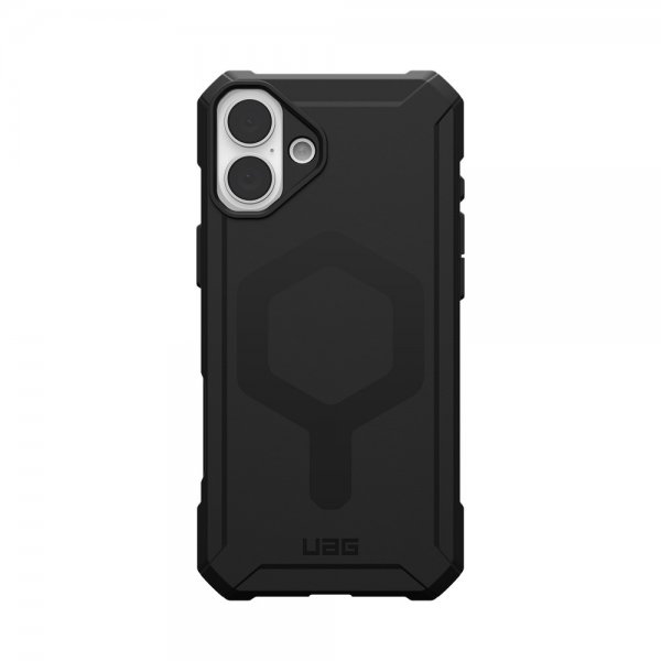 - iPhone 16 Plus - Skal - Essential Armor MagSafe - Svart