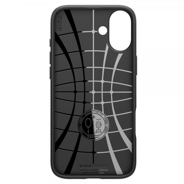 - iPhone 16 Plus - Skal - Liquid Air - Matte Black