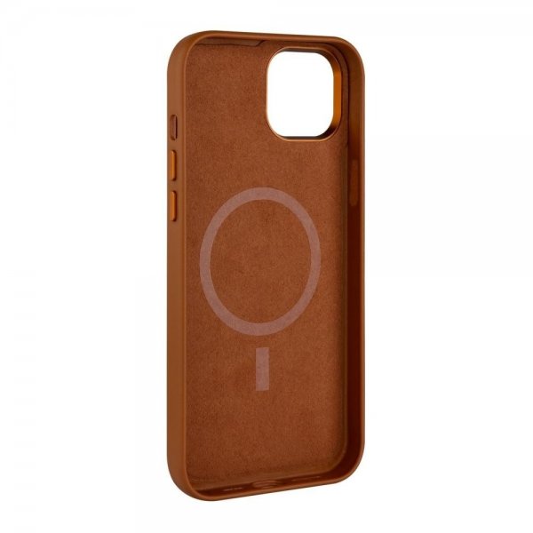 - iPhone 16 Plus - Skal - MagLeather - Brun