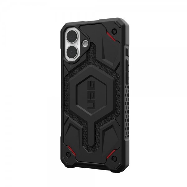 - iPhone 16 Plus - Skal - Monarch Pro Kevlar MagSafe - Svart