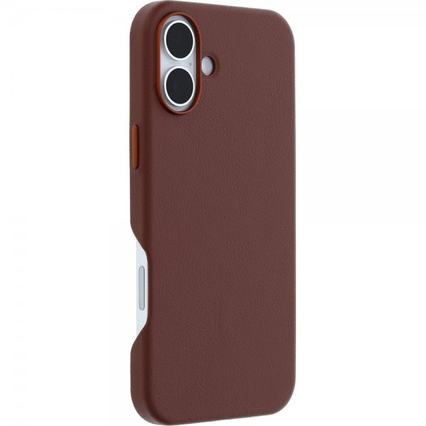 - iPhone 16 Plus - Skal - Symmetry Cactus Leather MagSafe - Rich Adobe