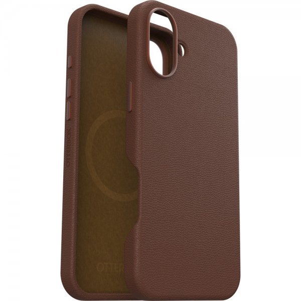 - iPhone 16 Plus - Skal - Symmetry Cactus Leather MagSafe - Rich Adobe