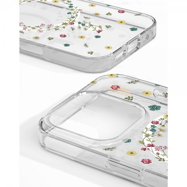 - iPhone 16 Pro Max - Skal - Clear Case MagSafe - Petite Floral