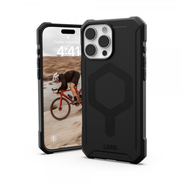 - iPhone 16 Pro Max - Skal - Essential Armor MagSafe - Svart