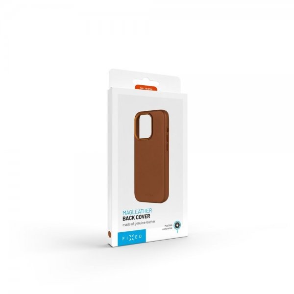 - iPhone 16 Pro Max - Skal - MagLeather - Brun