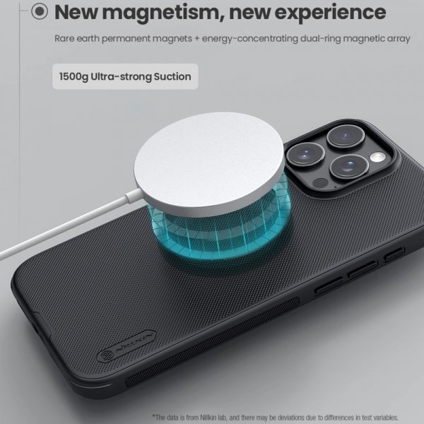 - iPhone 16 Pro Max - Skal - Super Frosted Shield Pro MagSafe - Blå