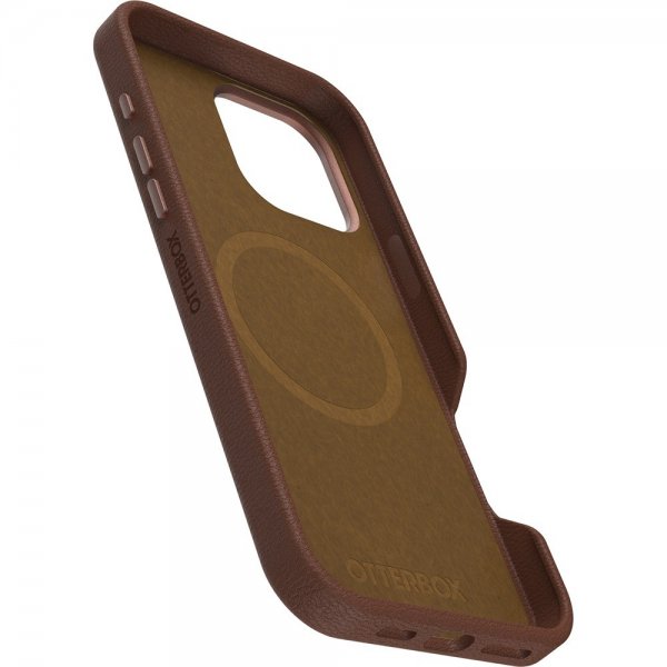 - iPhone 16 Pro Max - Skal - Symmetry Cactus Leather MagSafe - Rich Adobe