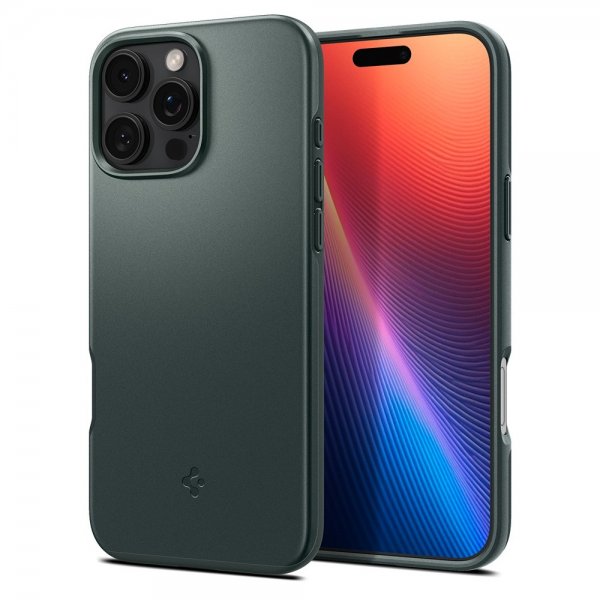 - iPhone 16 Pro Max - Skal - Thin Fit MagFit - Abyss Green