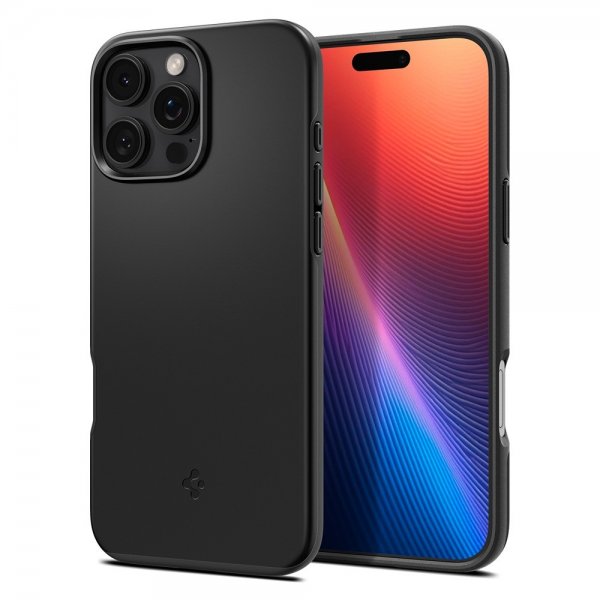 - iPhone 16 Pro Max - Skal - Thin Fit MagFit - Svart