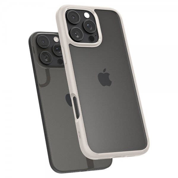 - iPhone 16 Pro Max - Skal - Ultra Hybrid - Natural Titanium