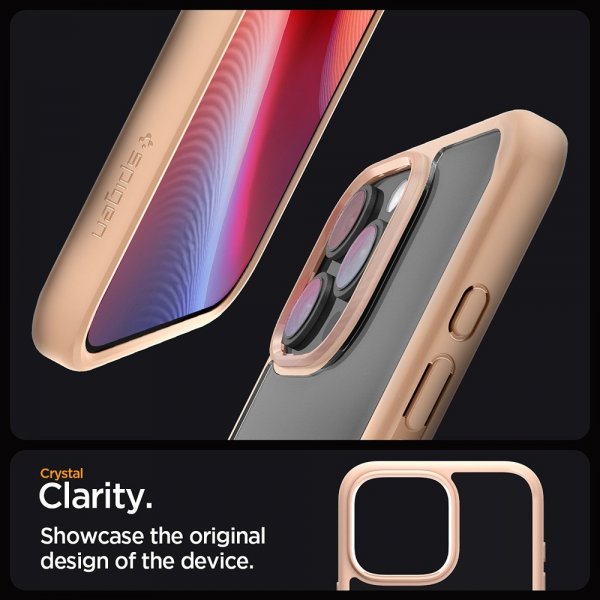 - iPhone 16 Pro Max - Skal - Ultra Hybrid - Rose Titanium