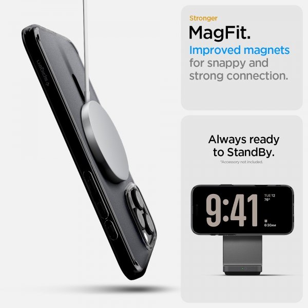 - iPhone 16 Pro Max - Skal - Ultra Hybrid T MagFit - Frost Black
