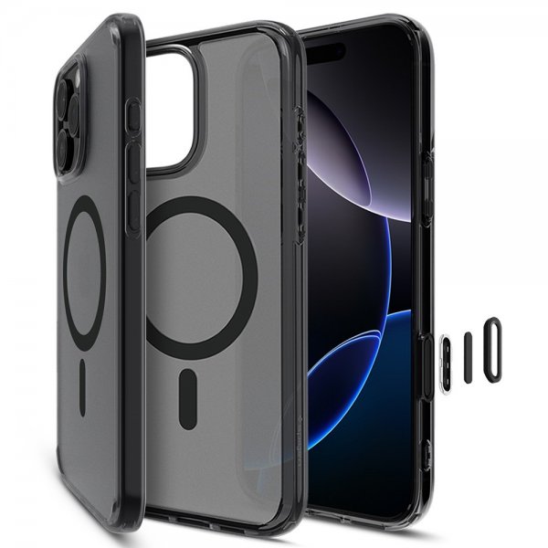 - iPhone 16 Pro Max - Skal - Ultra Hybrid T MagFit - Frost Black