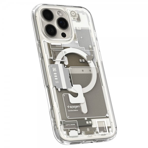 - iPhone 16 Pro Max - Skal - Ultra Hybrid Zero One MagFit - Natural Titanium