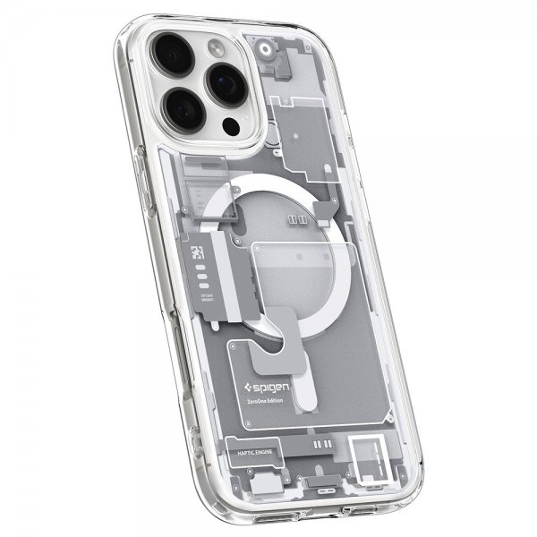 - iPhone 16 Pro Max - Skal - Ultra Hybrid Zero One MagFit - Vit