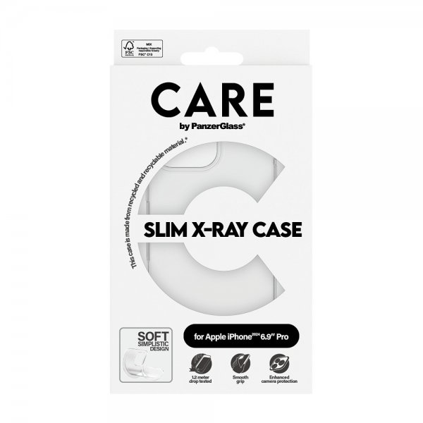 - iPhone 16 Pro Max - Skal - X-Ray - Transparent
