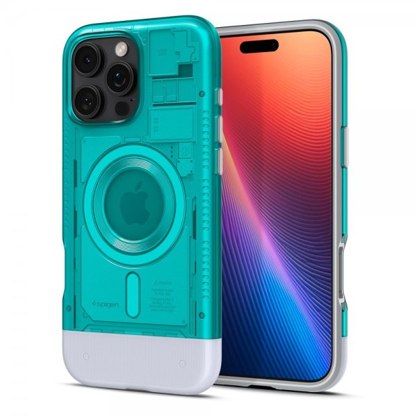 - iPhone 16 Pro - Skal - Classic C1 MagFit - Bondi Blue
