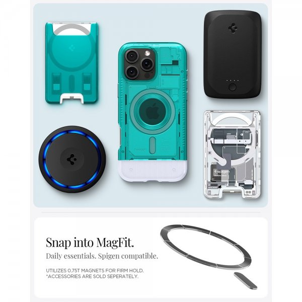 - iPhone 16 Pro - Skal - Classic C1 MagFit - Bondi Blue