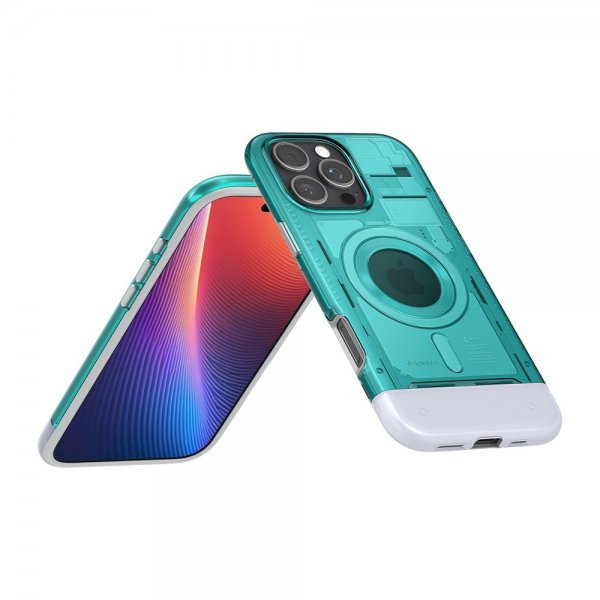 - iPhone 16 Pro - Skal - Classic C1 MagFit - Bondi Blue