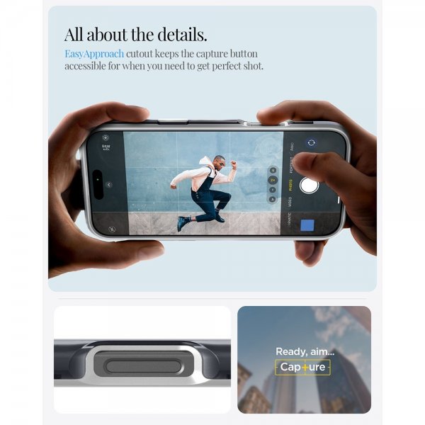 - iPhone 16 Pro - Skal - Classic C1 MagFit - Graphite