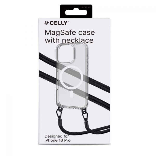 - iPhone 16 Pro - Skal - Freedom Necklace MagSafe - Transparent