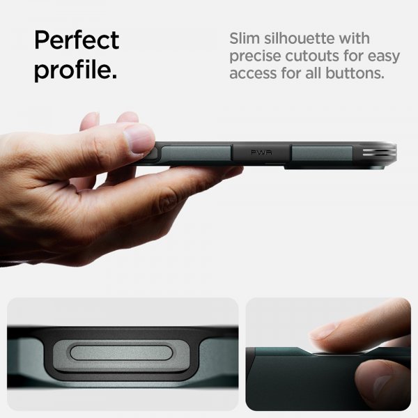 - iPhone 16 Pro - Skal - Tough Armor MagFit - Abyss Green