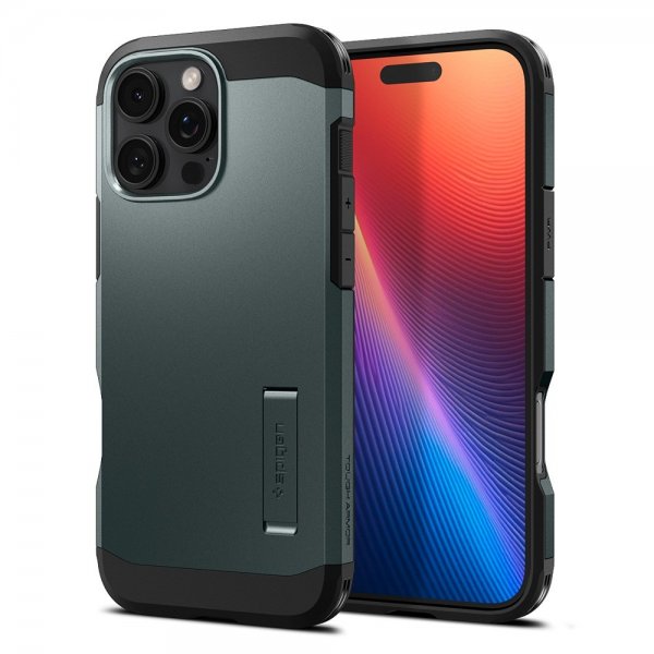 - iPhone 16 Pro - Skal - Tough Armor MagFit - Abyss Green