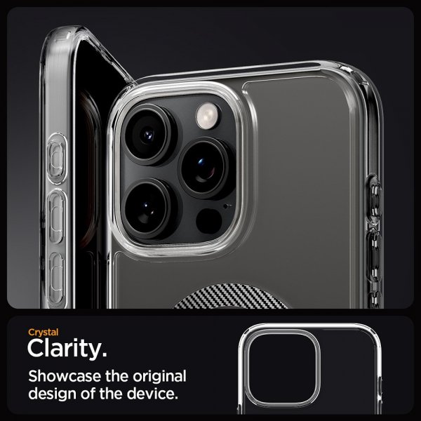 - iPhone 16 Pro - Skal - Ultra Hybrid MagFit - Carbon Fiber