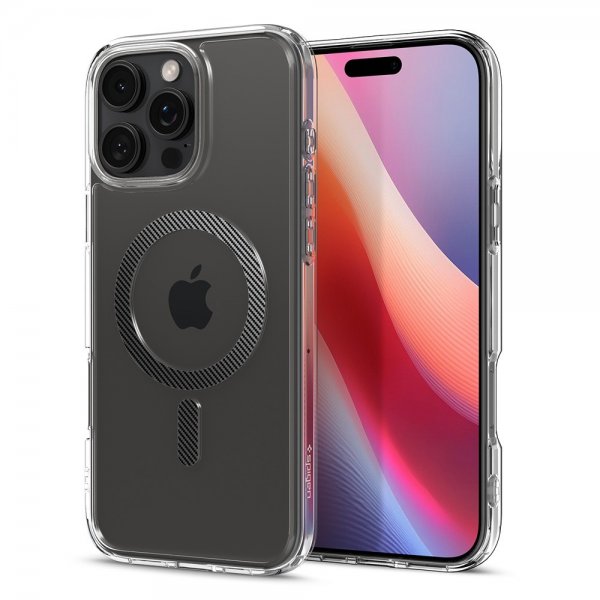 - iPhone 16 Pro - Skal - Ultra Hybrid MagFit - Carbon Fiber