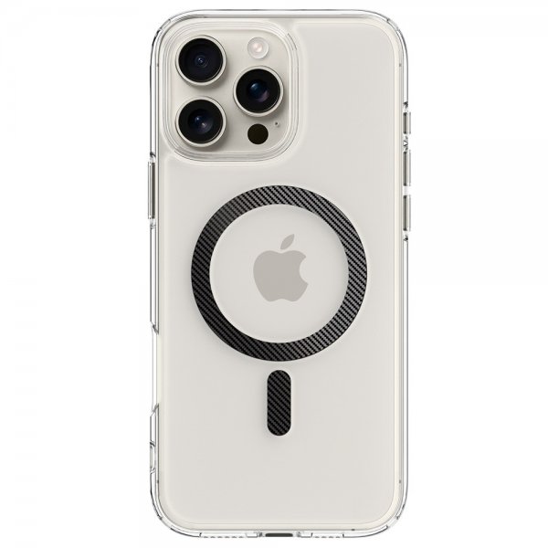 - iPhone 16 Pro - Skal - Ultra Hybrid MagFit - Carbon Fiber