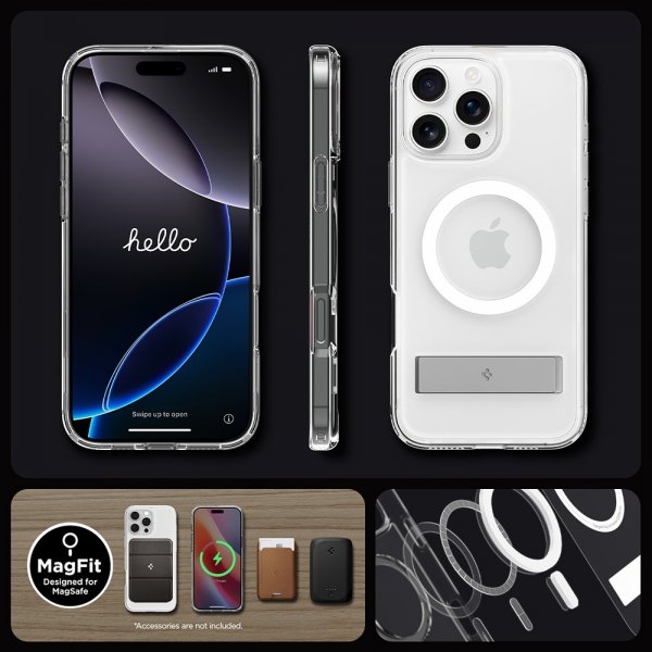 - iPhone 16 Pro - Skal - Ultra Hybrid S MagFit - Graphite