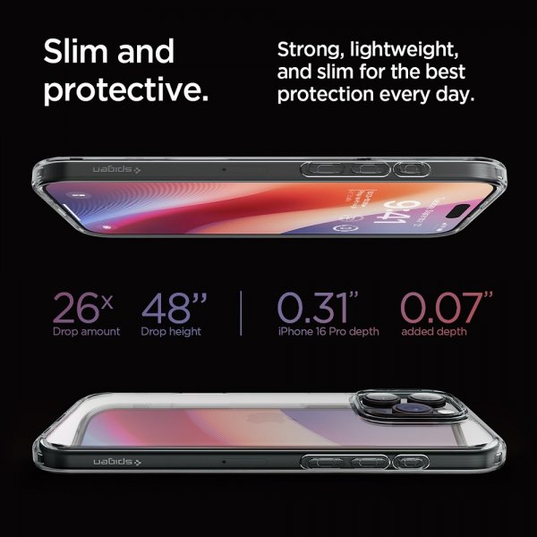 - iPhone 16 Pro - Skal - Ultra Hybrid - Space Crystal