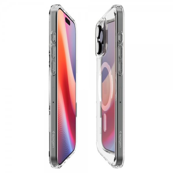 - iPhone 16 Pro - Skal - Ultra Hybrid T MagFit - Clear White