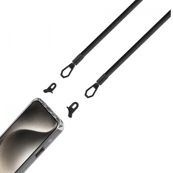 - iPhone 16 - Skal - Freedom Necklace MagSafe - Transparent