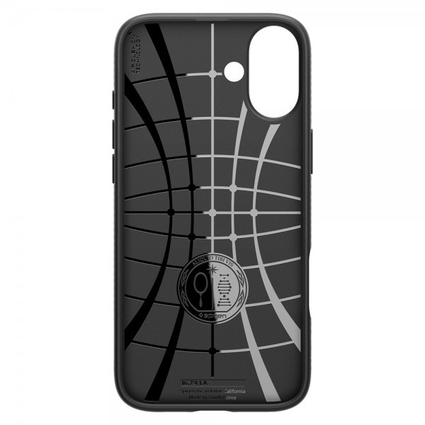 - iPhone 16 - Skal - Liquid Air - Matte Black