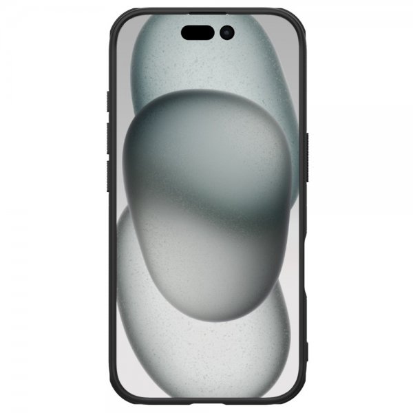 - iPhone 16 - Skal - Super Frosted Shield Pro MagSafe - Svart