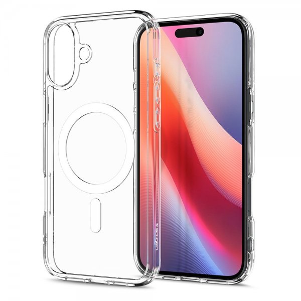 - iPhone 16 - Skal - Ultra Hybrid MagFit - Vit