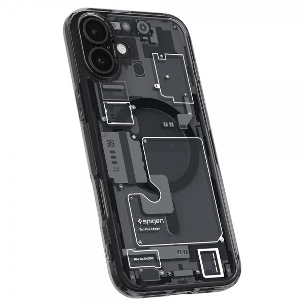 - iPhone 16 - Skal - Ultra Hybrid Zero One MagFit - Svart