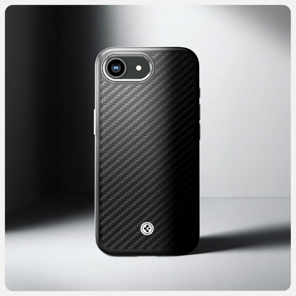 - iPhone 16e/17e - Skal - Enzo Aramid MagFit - Matte Black