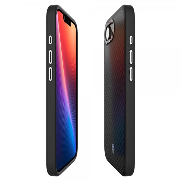 - iPhone 16e/17e - Skal - Enzo Aramid MagFit - Matte Black