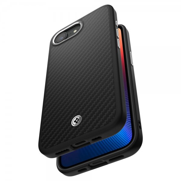 - iPhone 16e/17e - Skal - Enzo Aramid MagFit - Matte Black