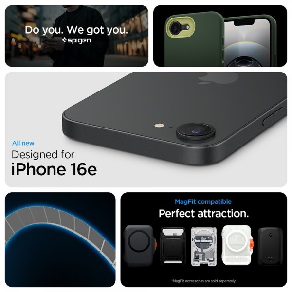 - iPhone 16e/17e - Skal - Nano Pop MagFit - Avo Green